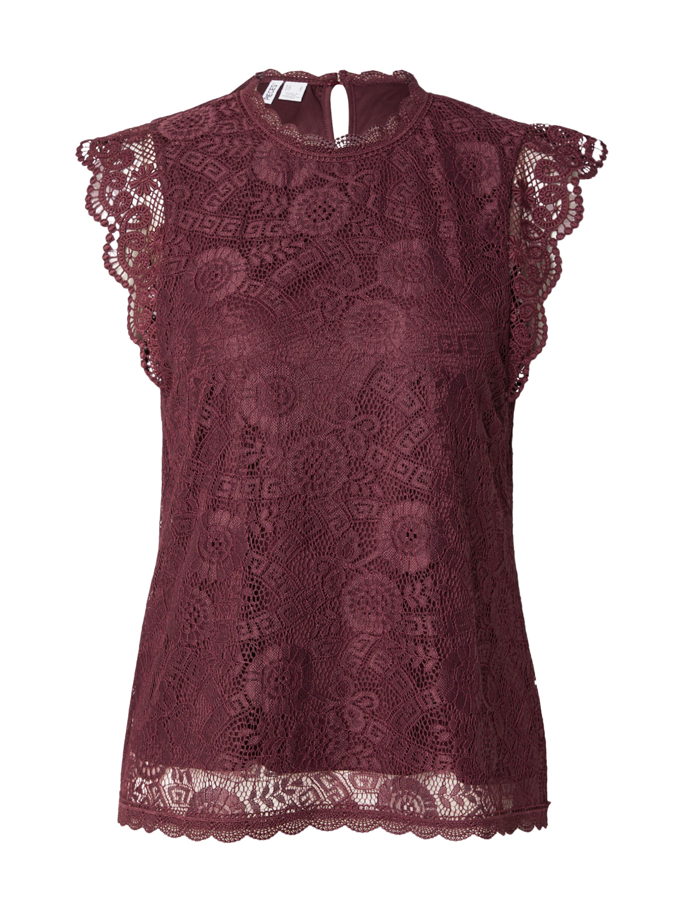PIECES Blouse 'PCOLLINE' in Red: front