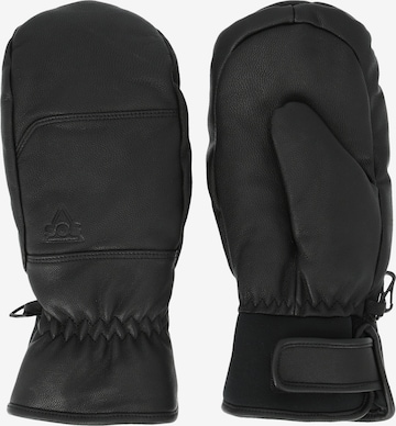 SOS Mittens 'Stoneham' in Black: front