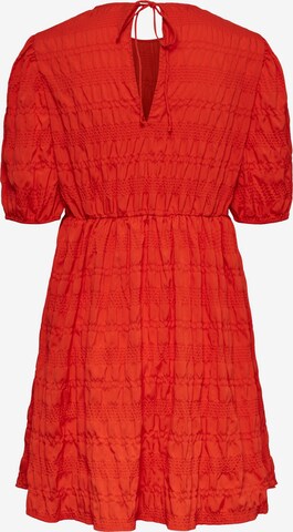 Robe 'Nessa' PIECES en orange