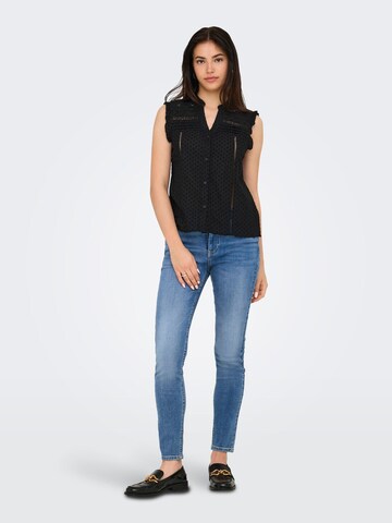 ONLY Blouse 'ONLEVELYN' in Zwart