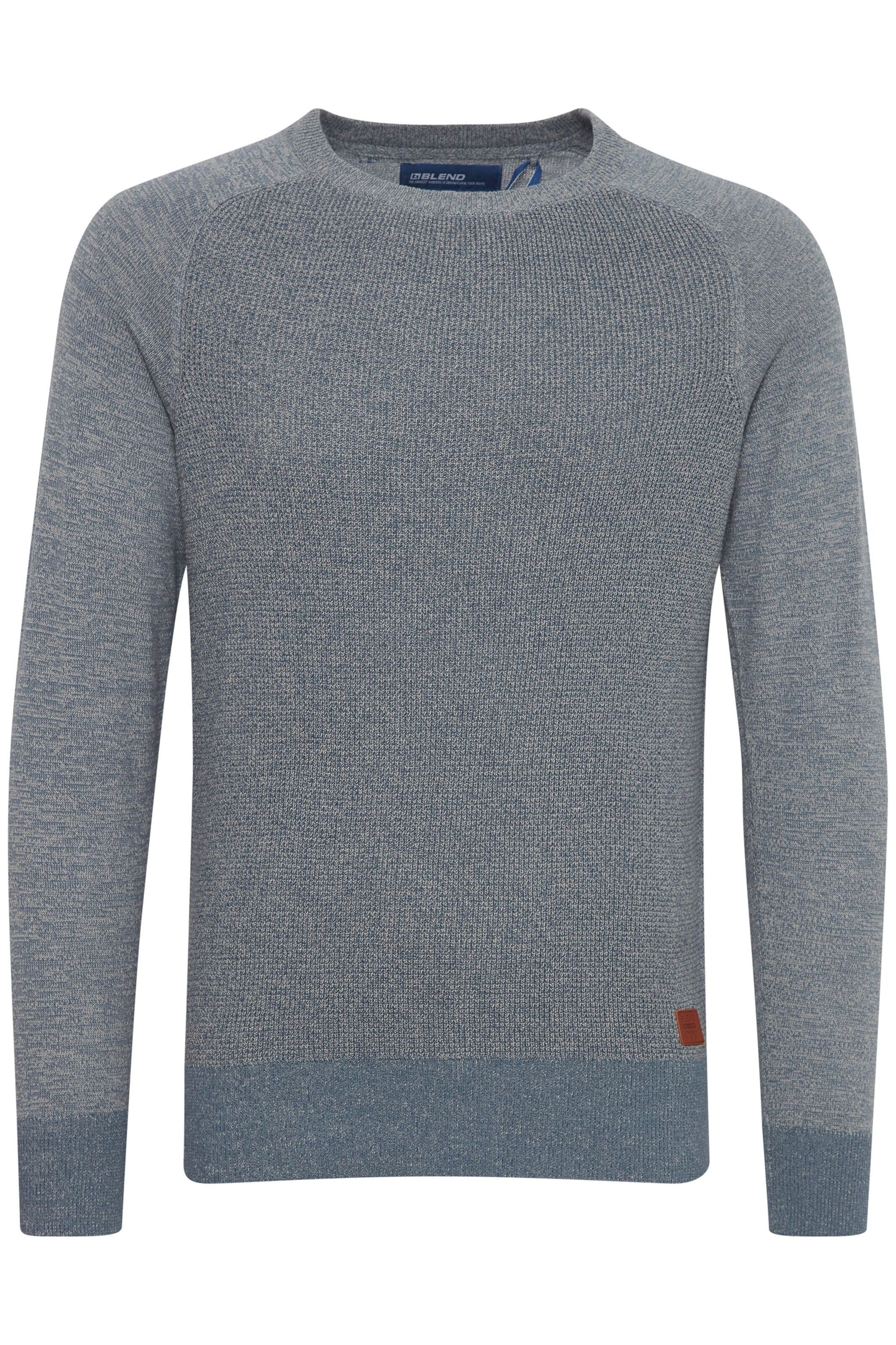 BLEND Trui 'Gandolf' in Blauw: voorkant