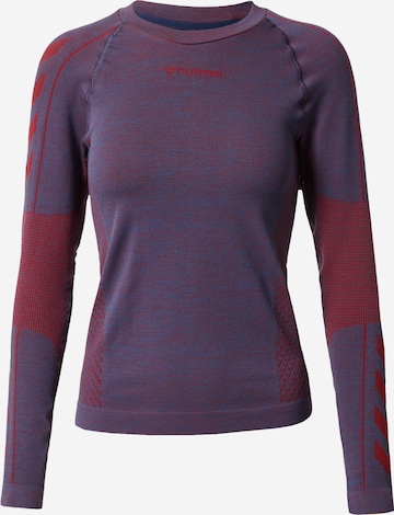 Hummel Performance shirt in Blue: front