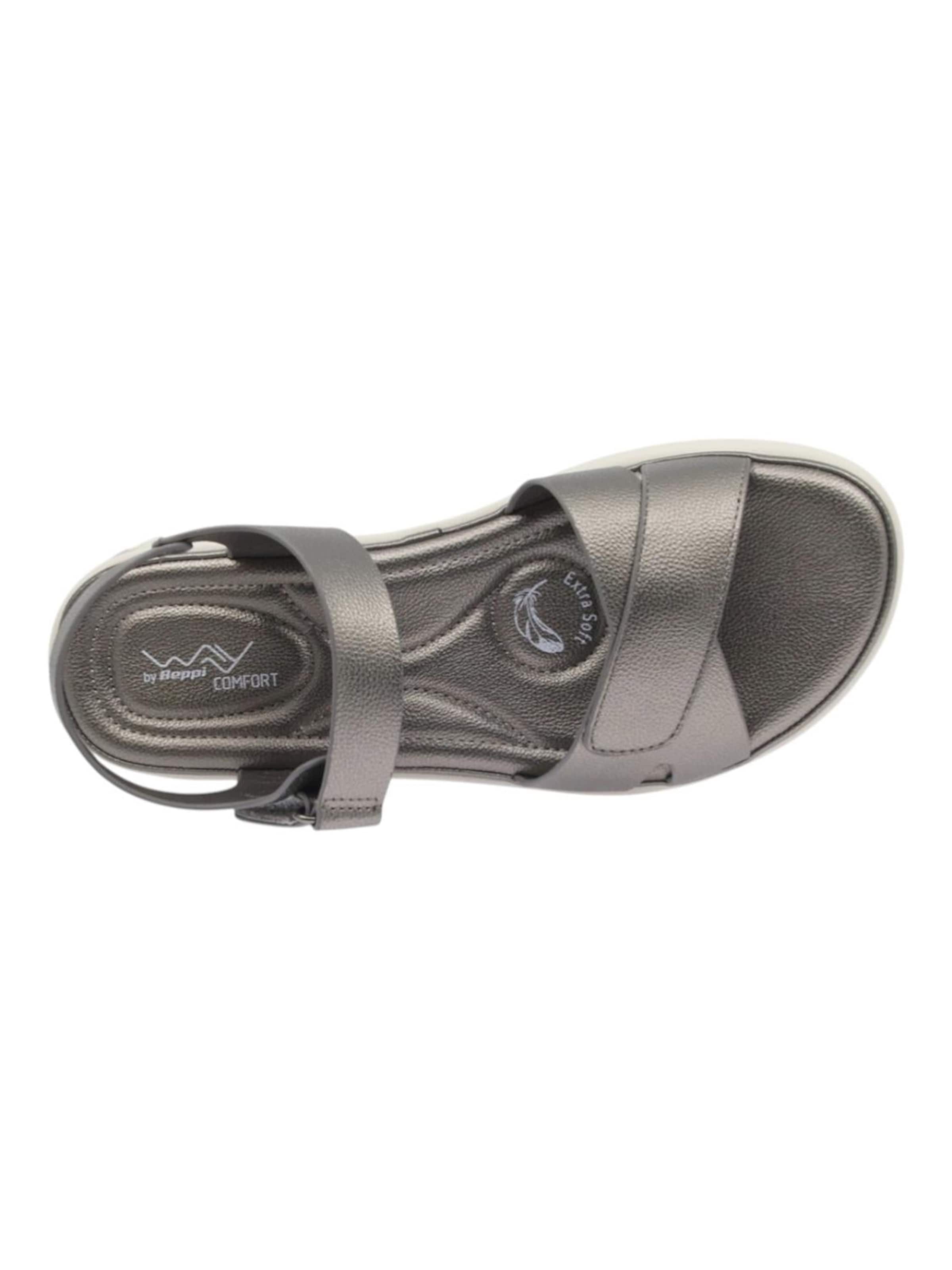 Beppi Sandale 'Casual Sandal'‌‌‌‌‌ in Grau