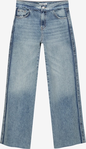 Loosefit Jean Pull&Bear en bleu : devant