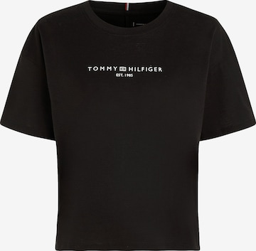 TOMMY HILFIGER Shirt in Black: front