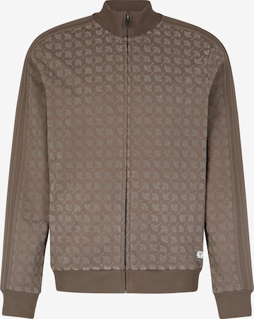 JOOP! Sweatvest 'Tamaro' in Grijs: voorkant