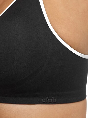 Push-up Soutien-gorge 'Lined Comfort Push-Up BH' cfab (formerly creamy fabrics) en noir