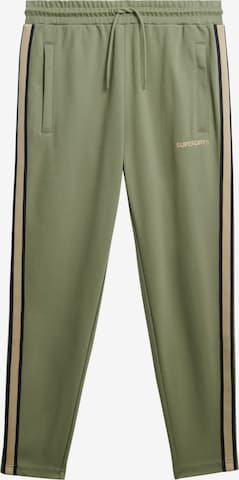 Superdry Broek in Groen: voorkant