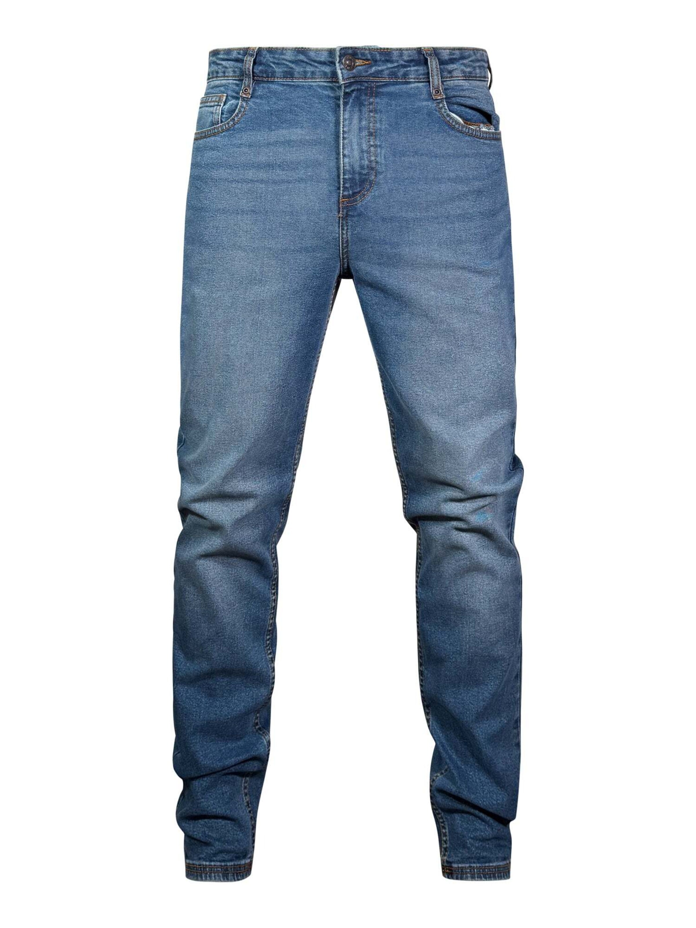 SikSilk Slim fit Jeans in Blue: front