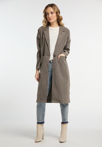 DreiMaster Vintage Between-Seasons Coat in Grey