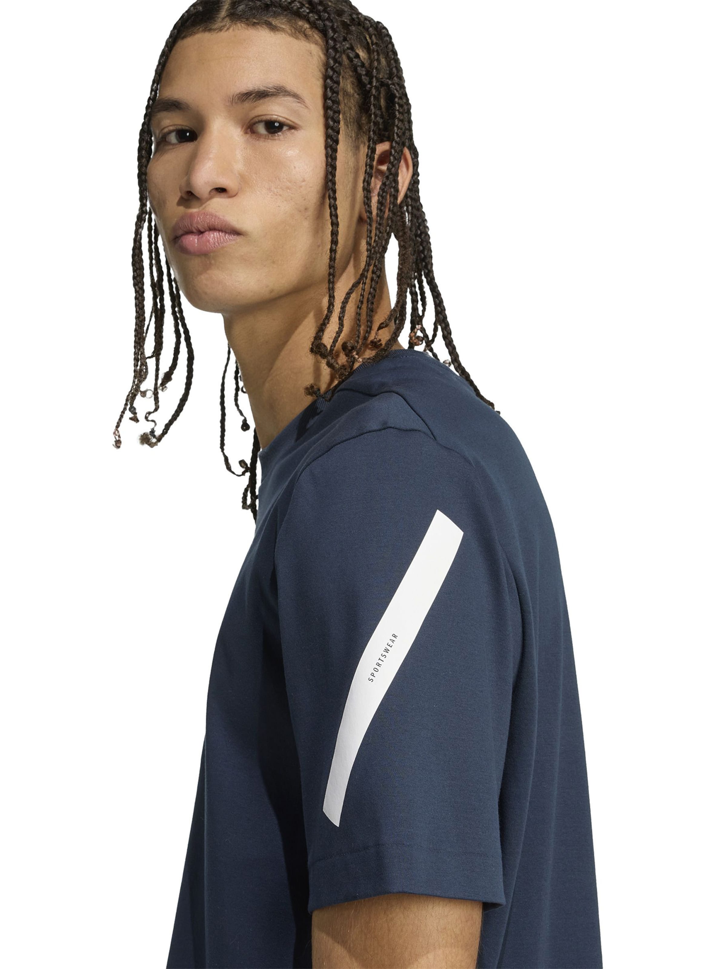 T-Shirt fonctionnel 'Z.N.E.' ADIDAS SPORTSWEAR en bleu