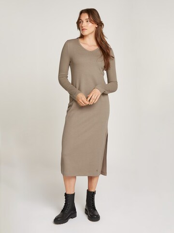 Calvin Klein Jeans Knit dress in Grey: front