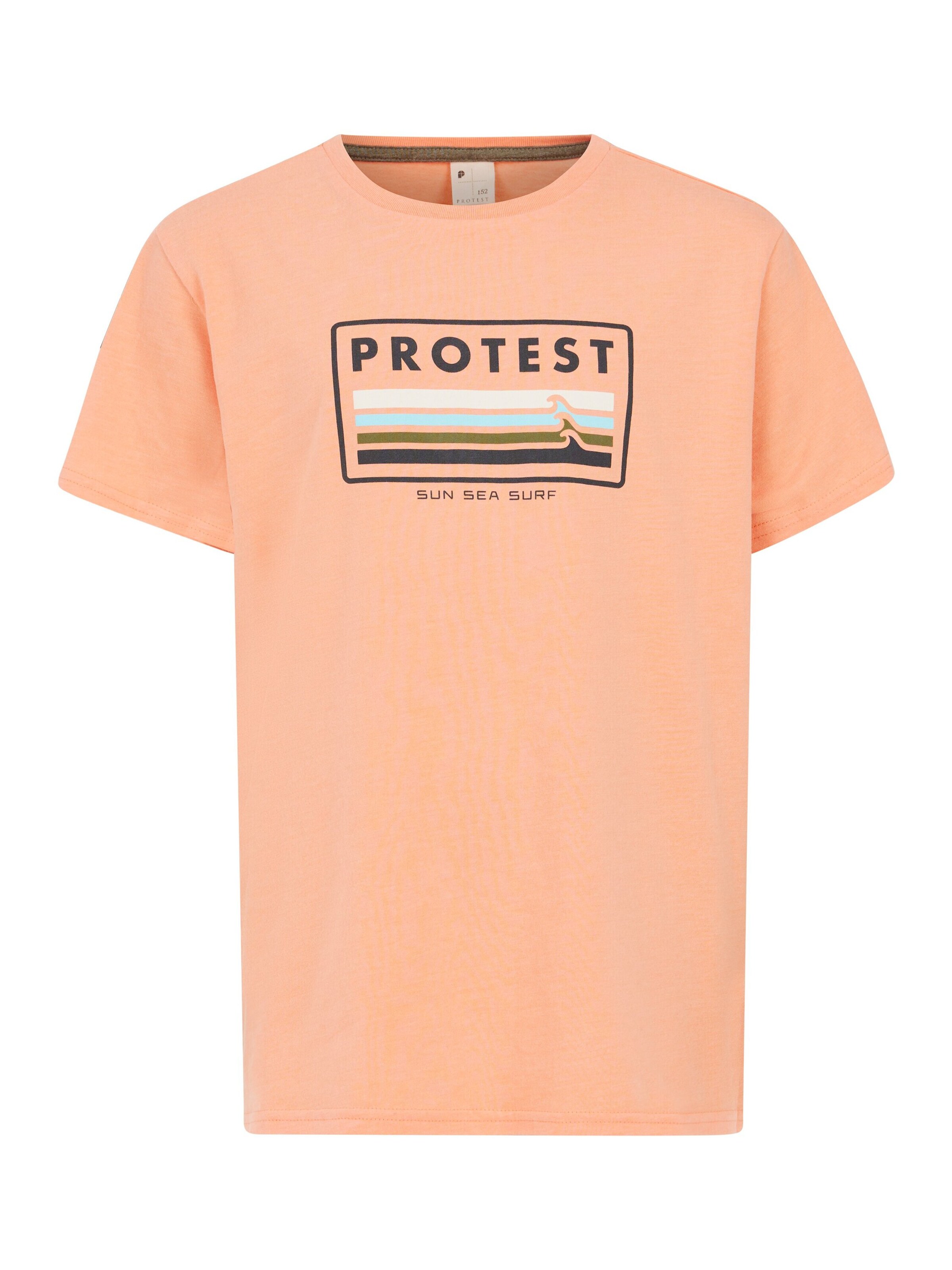 PROTEST Shirt 'PRTMarius JR'‌‌‌‌ in Orange: Vorderseite