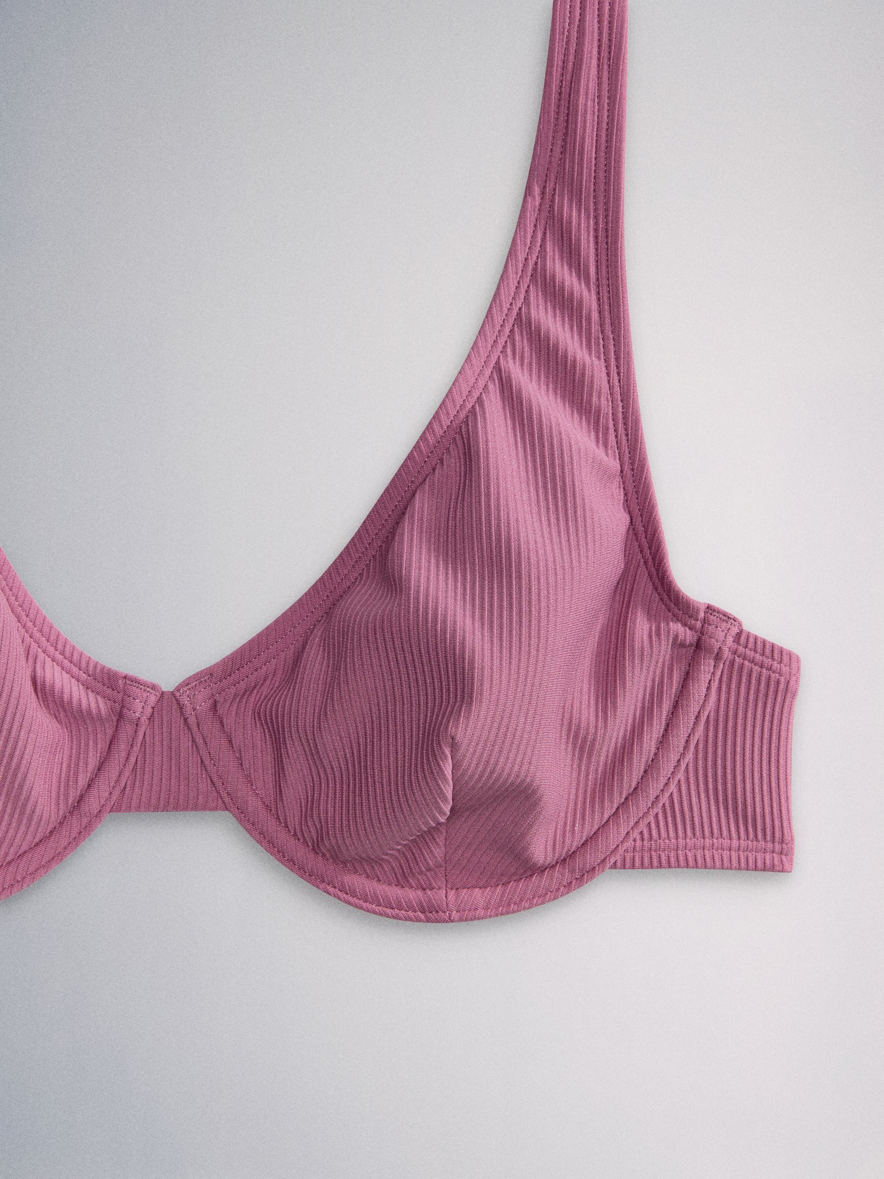 The Set Triangen Bikiniöverdel i brun