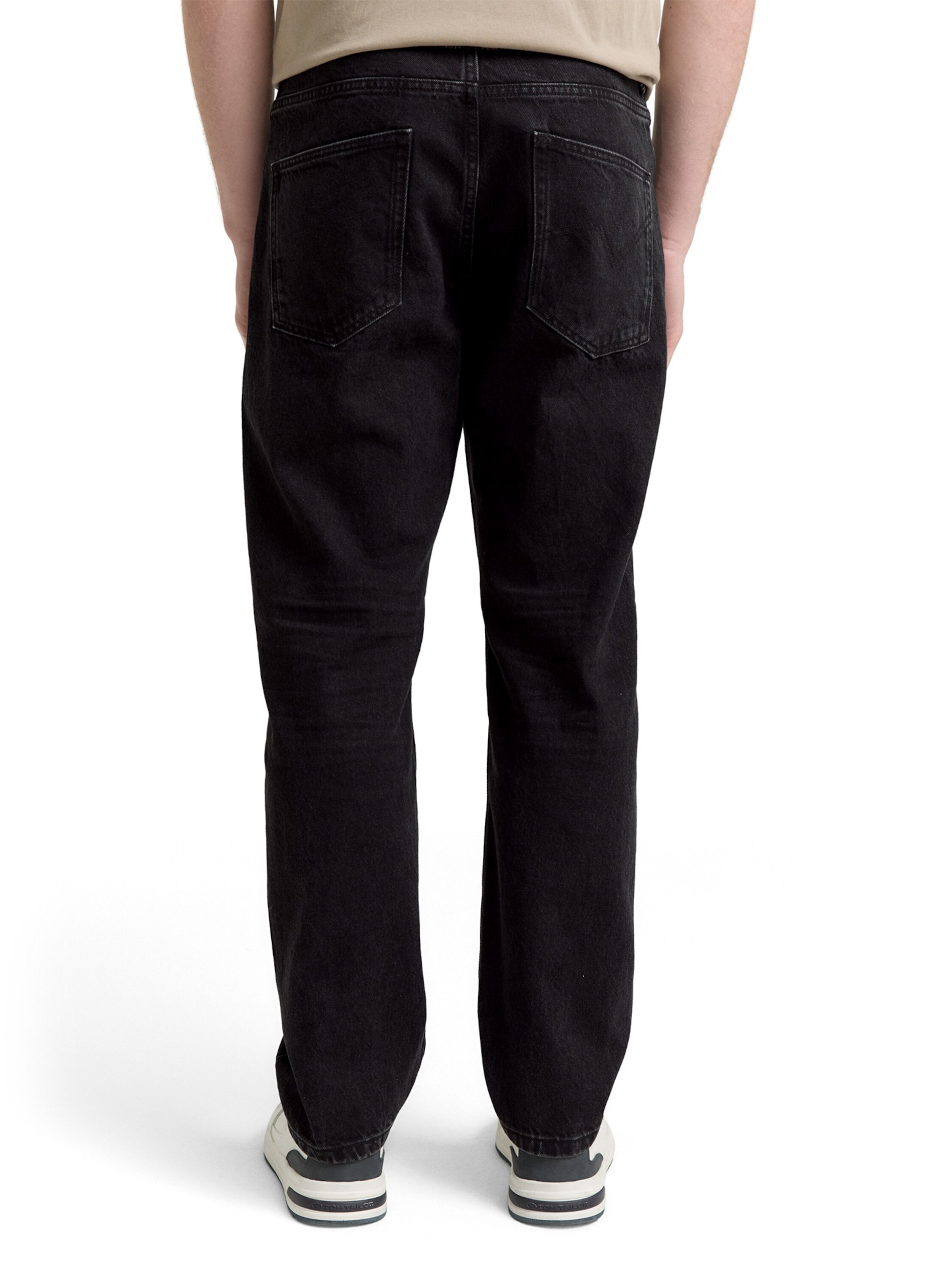 regular Jeans 'Waylen' di TOM TAILOR DENIM in nero