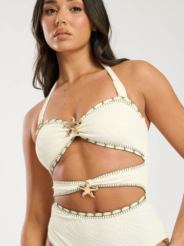 South Beach Badedragt i beige