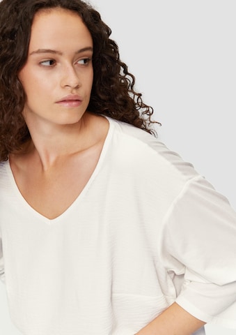 T-shirt QS en blanc