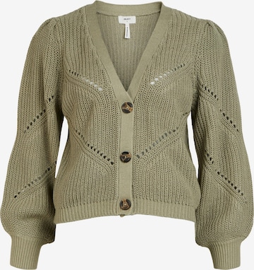 Cardigan 'Lana' OBJECT en vert : devant