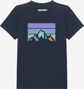 watabout.kids Shirt 'Landscape' in Blauw: voorkant