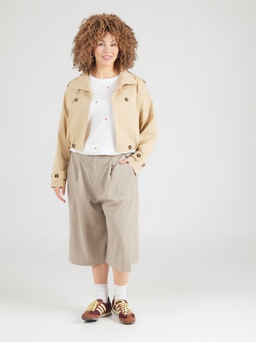 Vero Moda Curve Футболка 'VMCSOLA METTE' в Белый