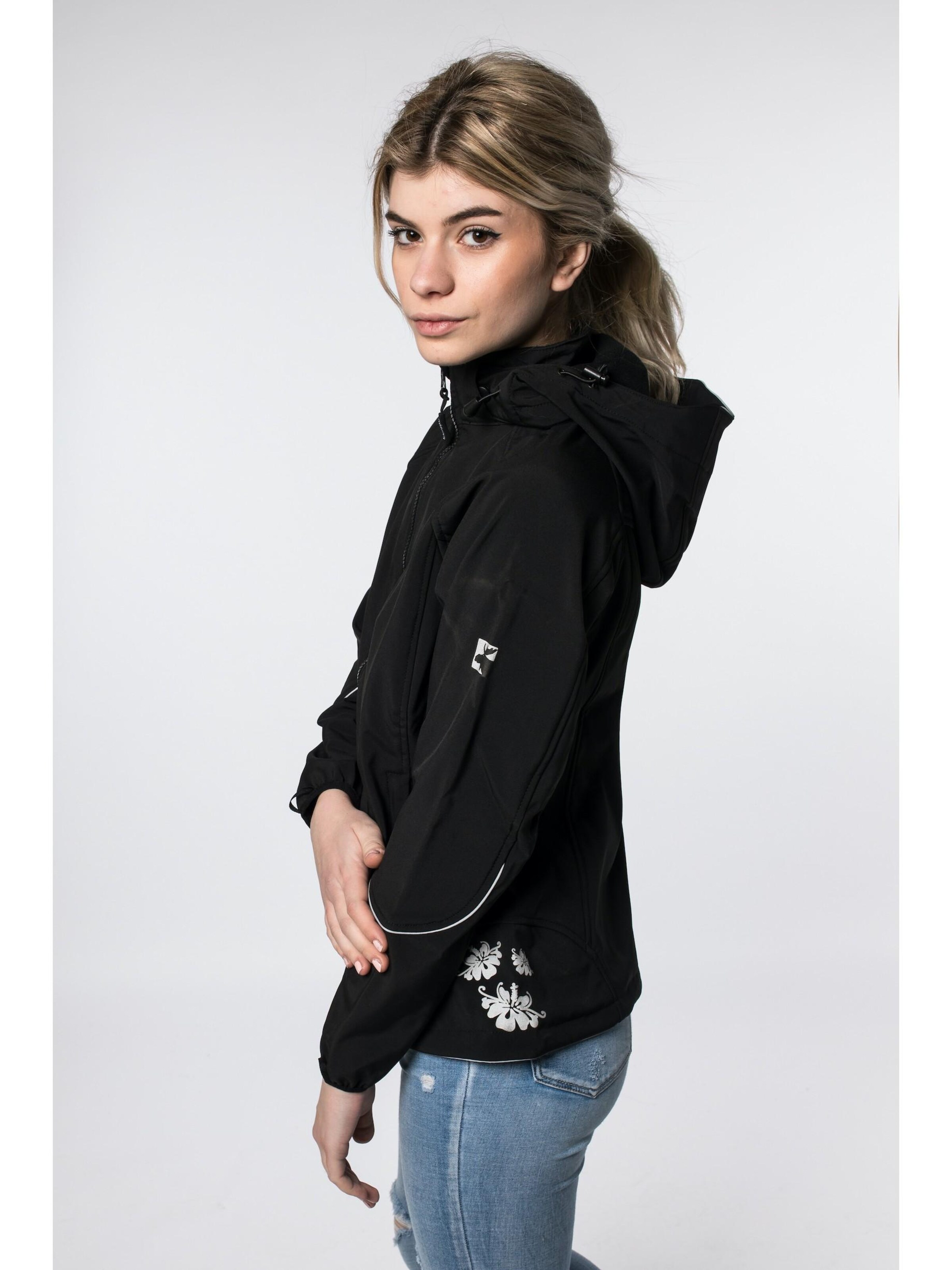 deproc Übergangsjacke 'NIGEL PEAK'‌‌‌ in Schwarz