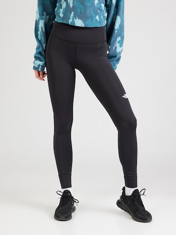 Skinny Pantalon de sport 'Flex' THE NORTH FACE en noir : devant
