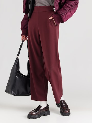 ABOUT YOU Loosefit Nadrág 'Tamina' - piros: elől