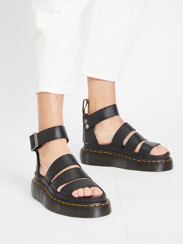 Dr. Martens Sandały 'Clarissa II' w kolorze czarny: przód