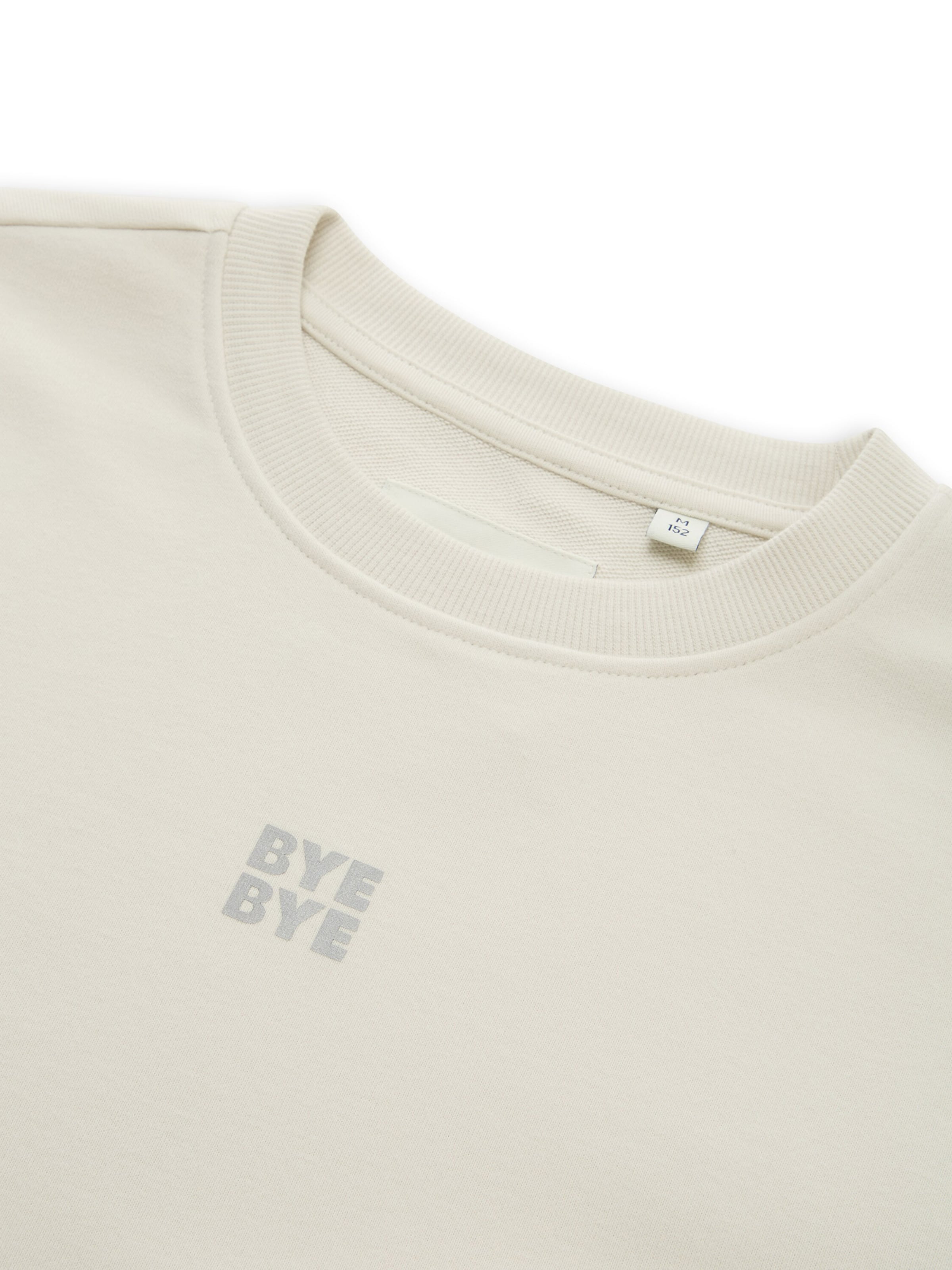 TOM TAILOR Sweatshirt in Weiß