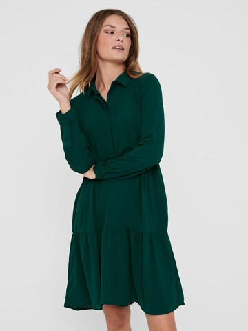 JDY Shirt Dress 'Piper' in Green