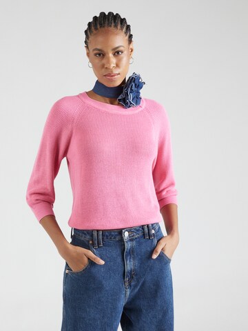 VERO MODA Sweater 'NEW LEX SUN' in Pink: front