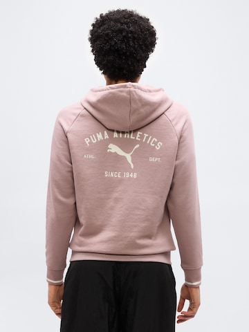Sweat-shirt 'CLASS' PUMA en beige : devant