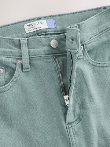 Wide Leg Jean Next en vert