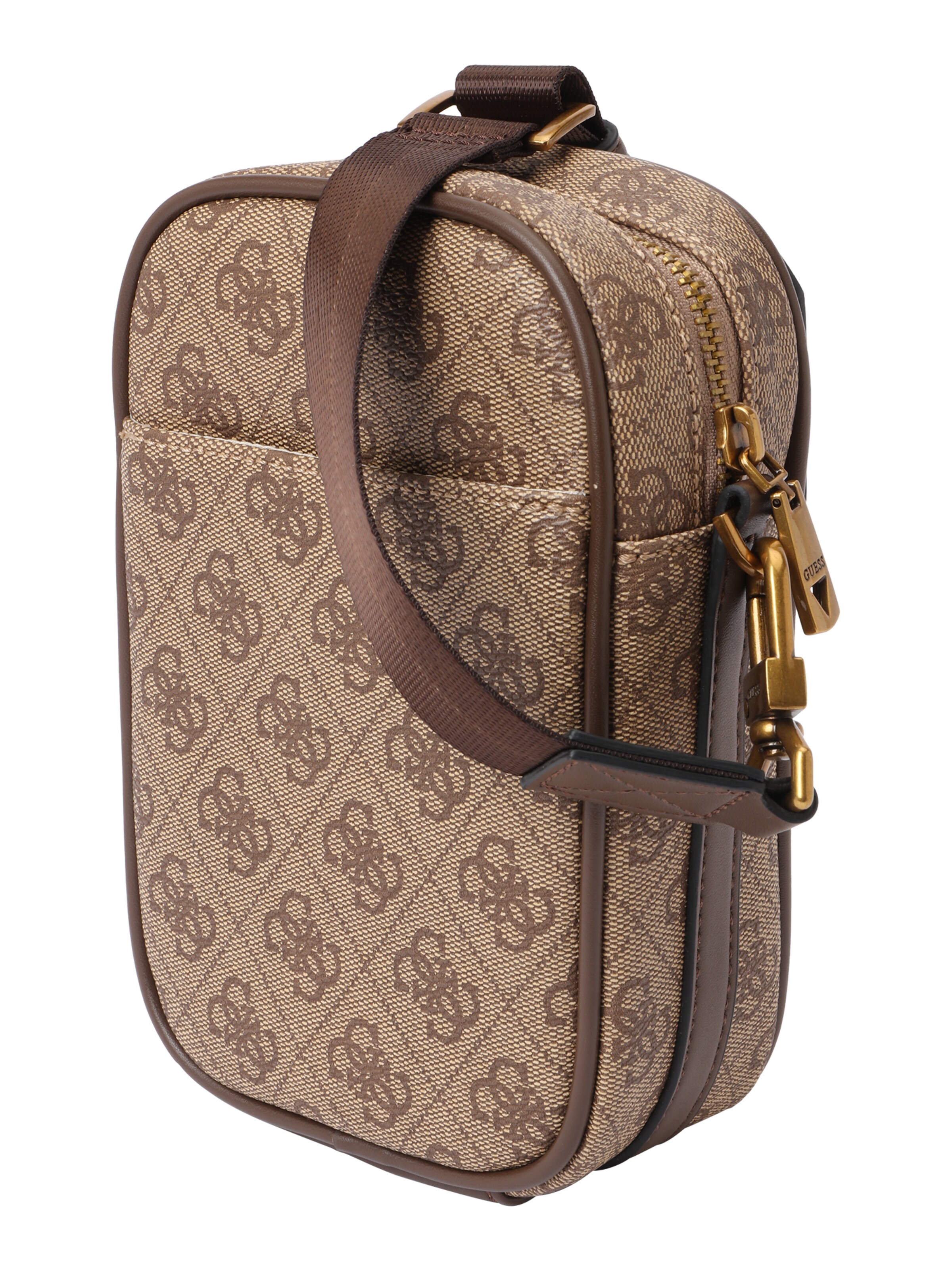 GUESS Crossbody Bag 'Milano' in Beige: front