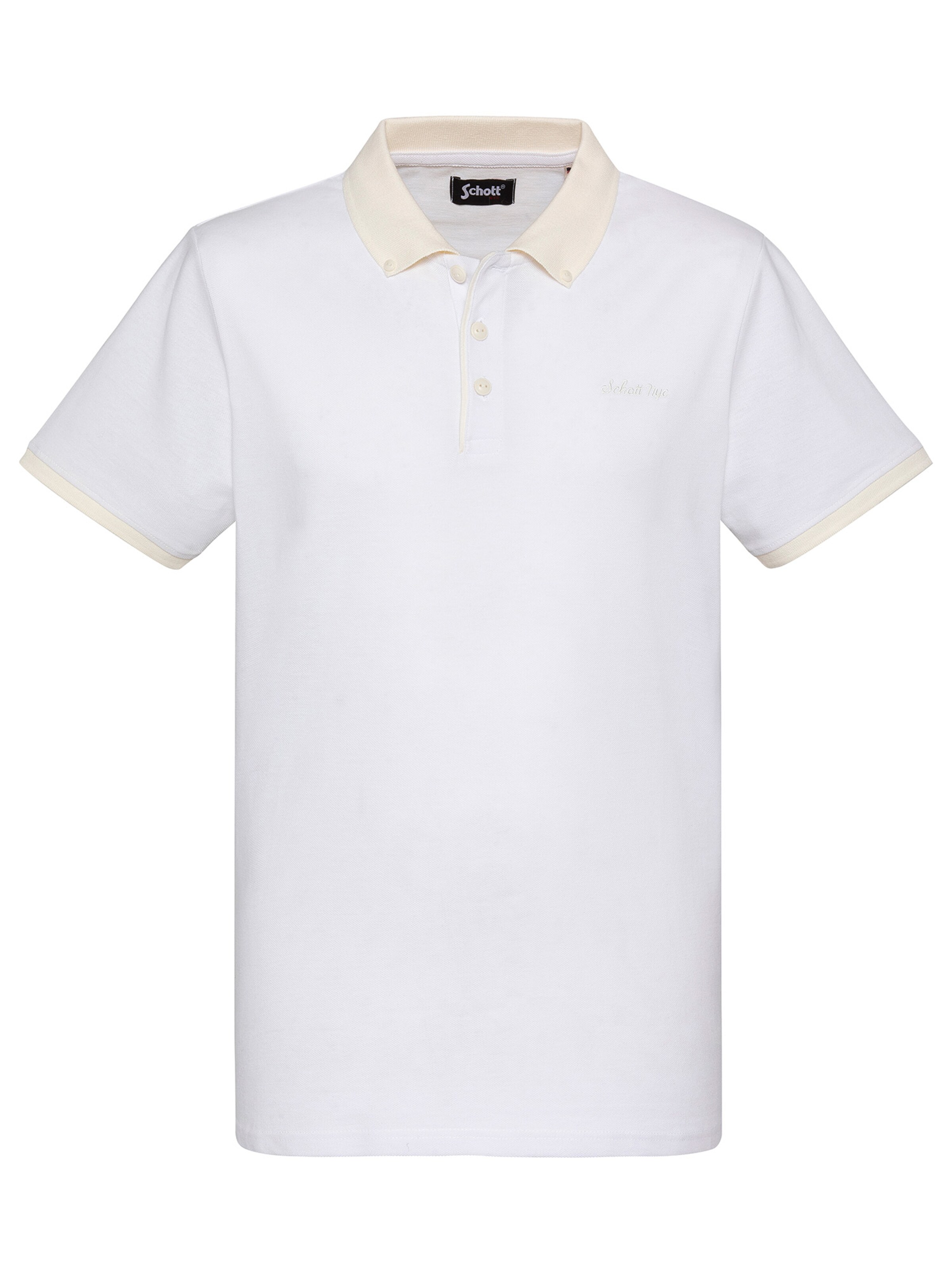 Schott NYC Shirt‌‌‌‌‌‌‌‌‌ in Weiß: Vorderseite