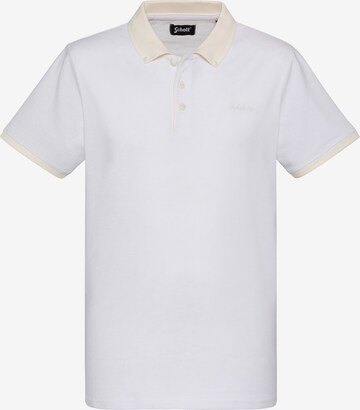 Schott NYC Shirt in Weiß: Vorderseite