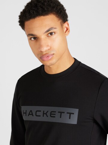 Hackett LondonSweater majica 'ESSENTIAL' - crna boja