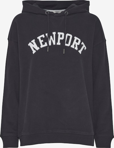 Oxmo Sweatshirt 'Colisa' in L in schwarz / weiß, Produktansicht