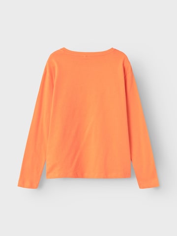 NAME IT Majica 'VAGNO' | oranžna barva