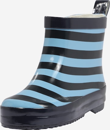 PLAYSHOES Rubber Boots in Blue: front