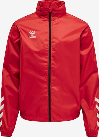 Hummel Trainingsjack in Rood: voorkant