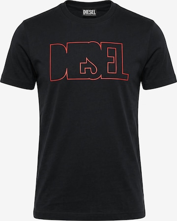 Maglietta 'T-DIEGOR 250215' di DIESEL in nero: frontale