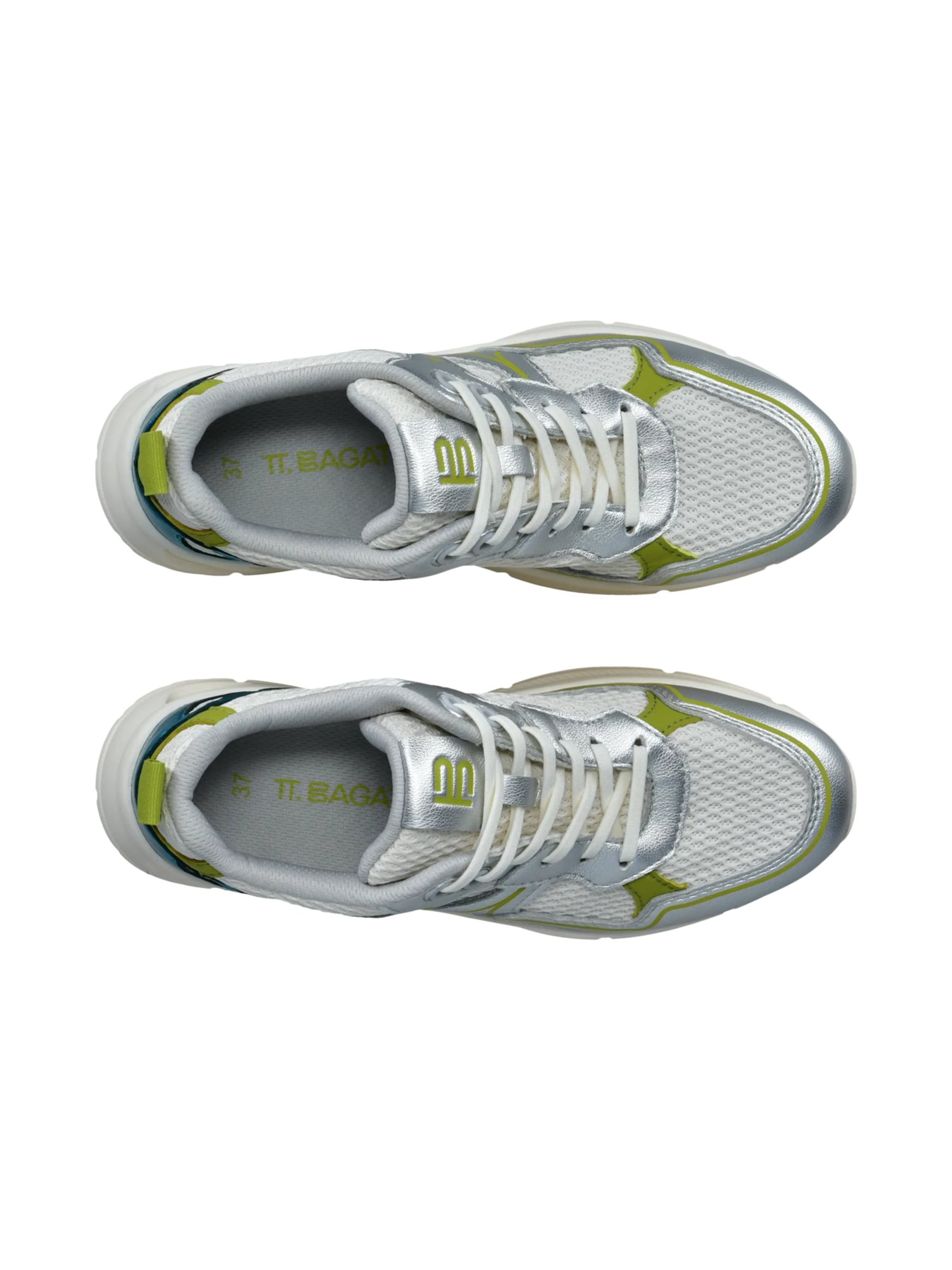 TT. BAGATT Σνίκερ χαμηλό σε ασημί