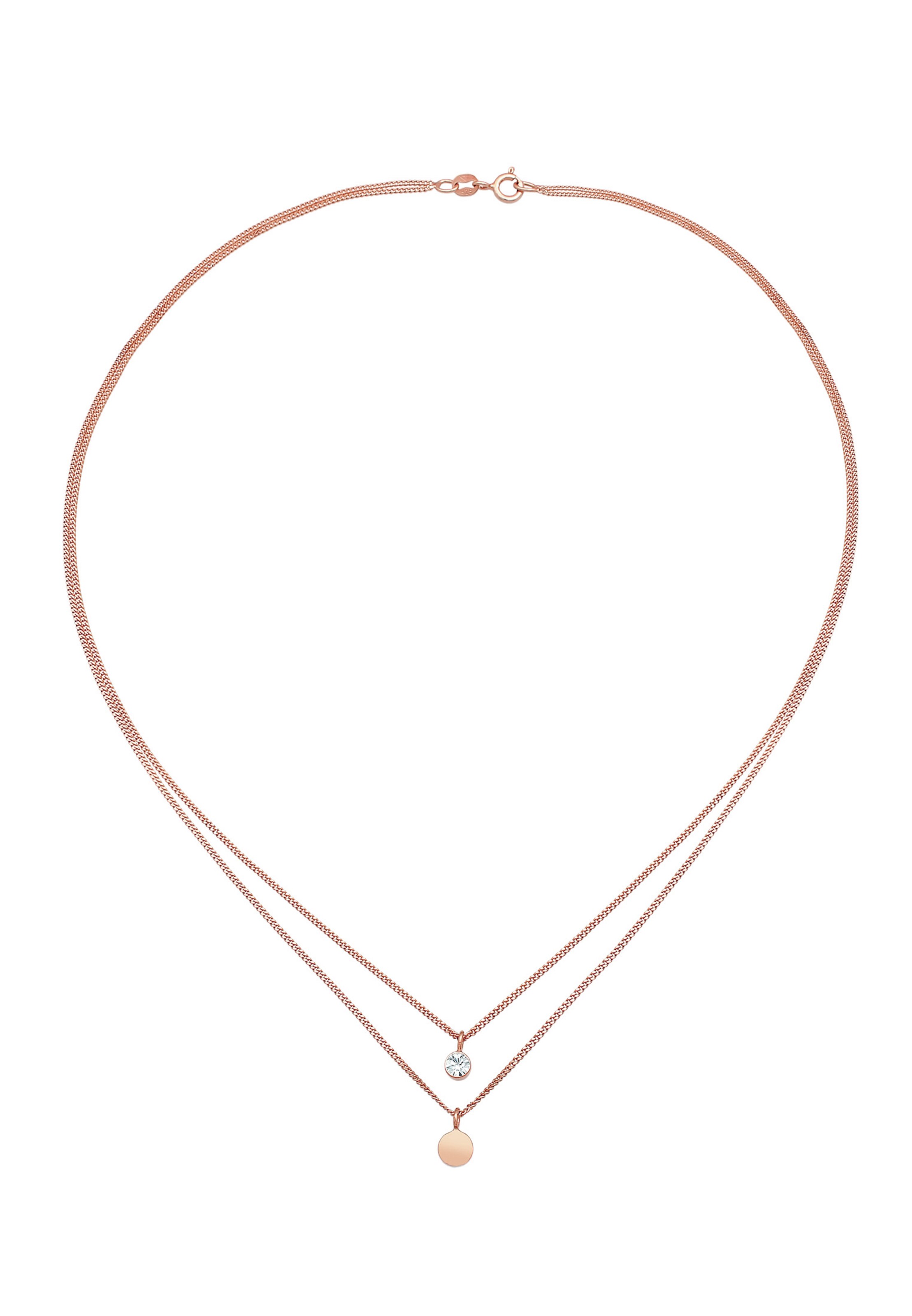 auksinė ELLI Grandinėlė 'Plättchen': priekis