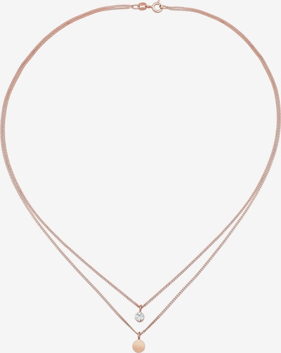 ELLI Ketju värissä roseekulta / läpinäkyvä, Tuotenäkymä