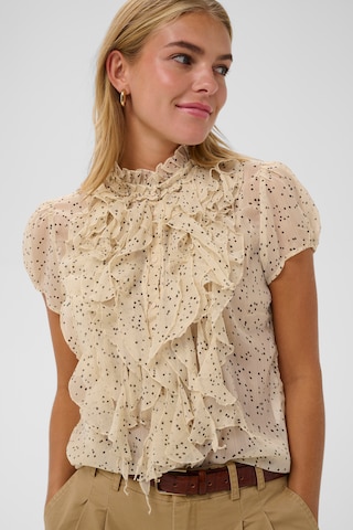SAINT TROPEZ Blouse 'Lilja' in Beige