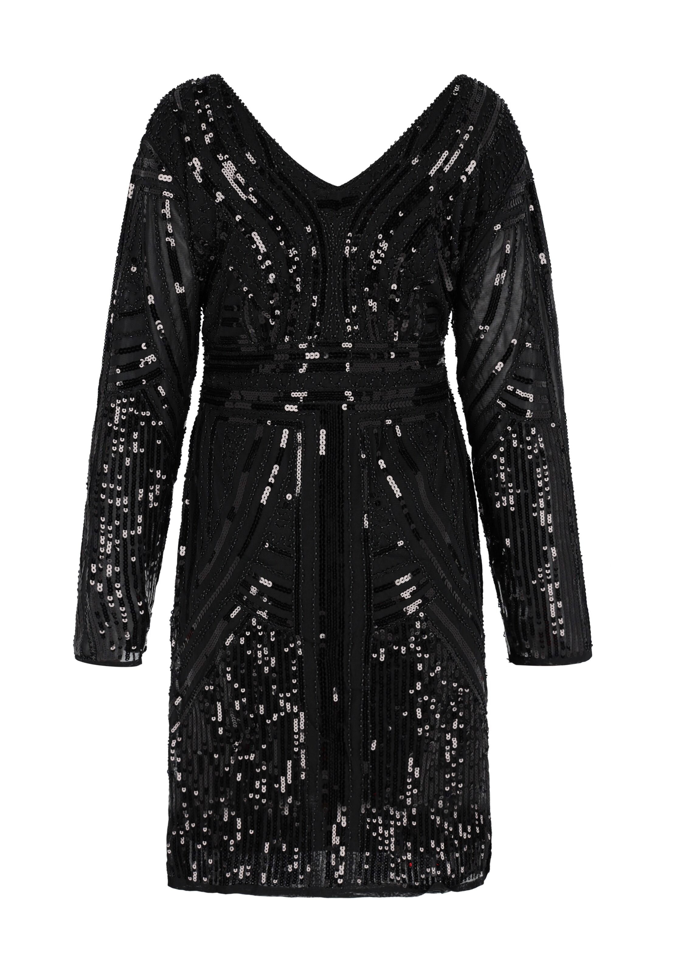 NAEMI - Vestido de gala en negro