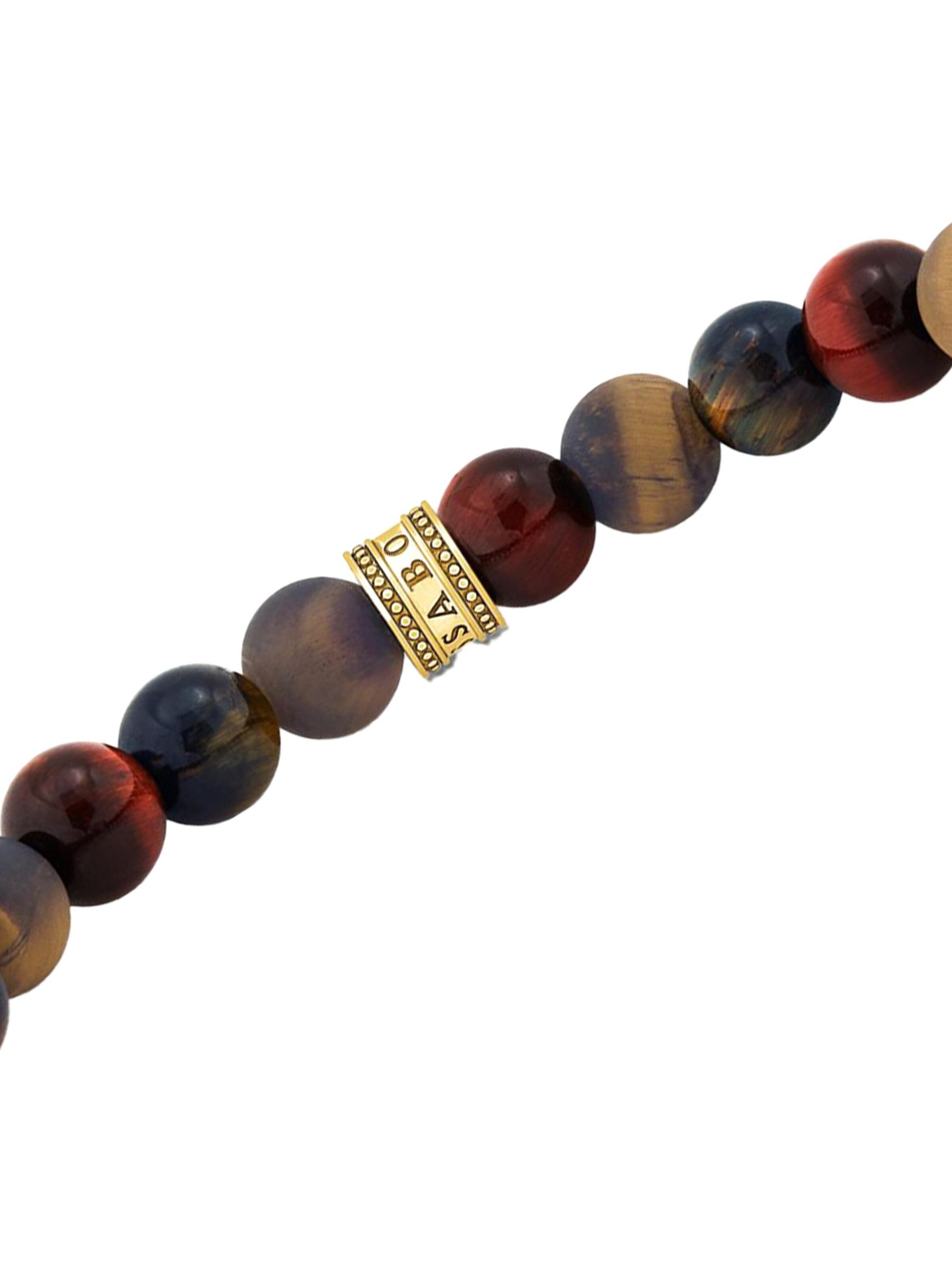 Bracelet 'Armband Tigerauge Gold' Thomas Sabo en or