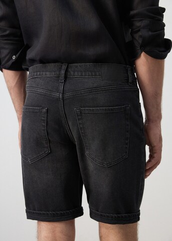 MANGO MAN Slim fit Jeans 'Rock' in Black