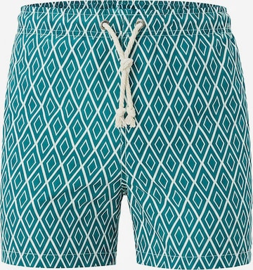 Gassa d'Amante Zwemshorts 'Praiano' in Groen: voorkant